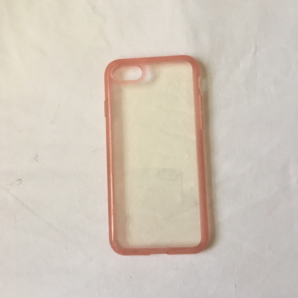 iphone 7 case clear pink
